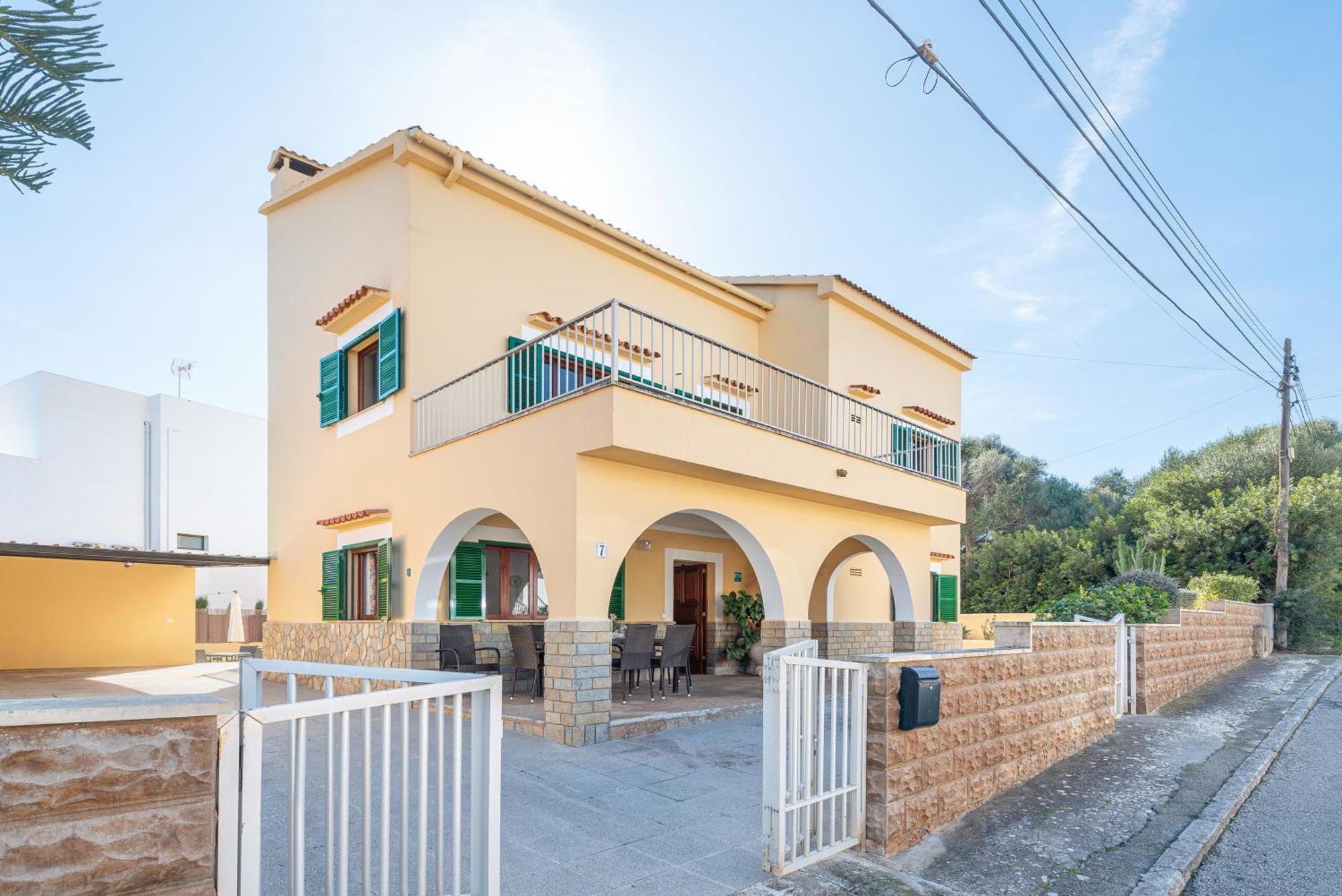 Tradicional Villa Calamar 7 Portocolom  Exteriér fotografie