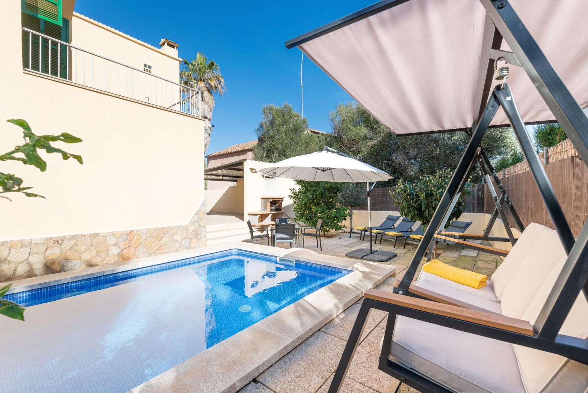 Tradicional Villa Calamar 7 Portocolom  Exteriér fotografie