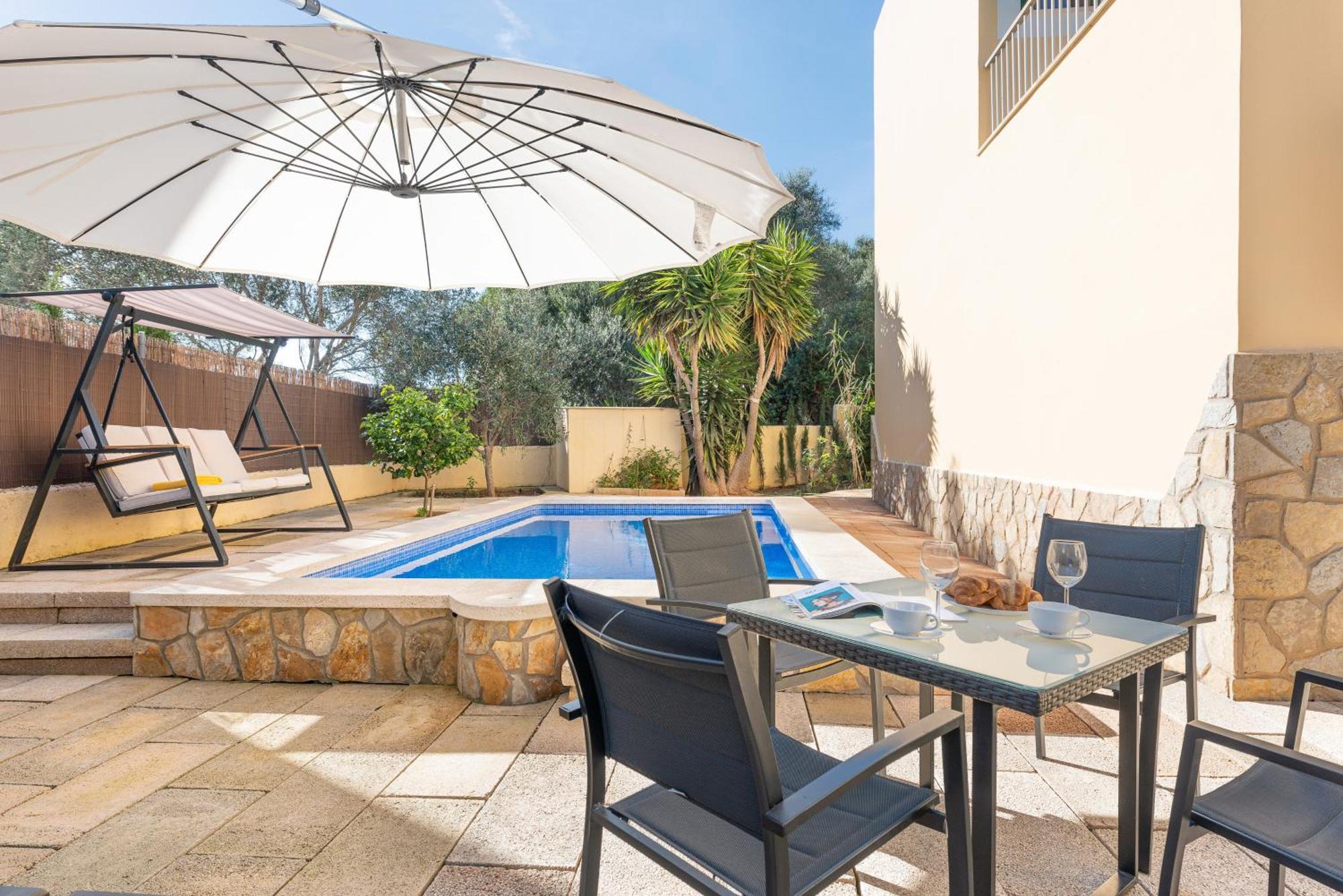 Tradicional Villa Calamar 7 Portocolom  Exteriér fotografie