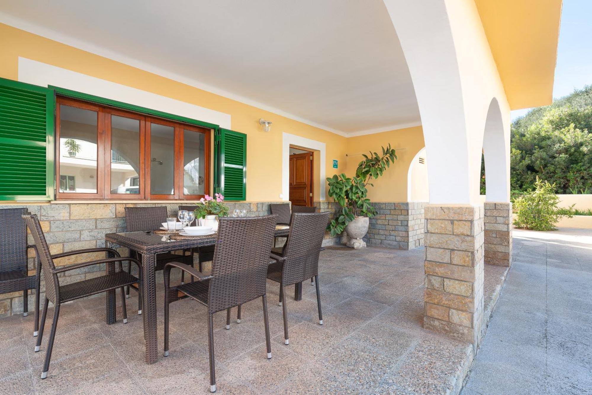 Tradicional Villa Calamar 7 Portocolom  Exteriér fotografie