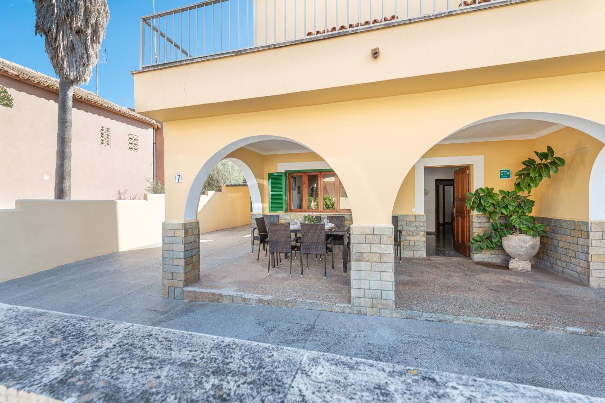 Tradicional Villa Calamar 7 Portocolom  Exteriér fotografie