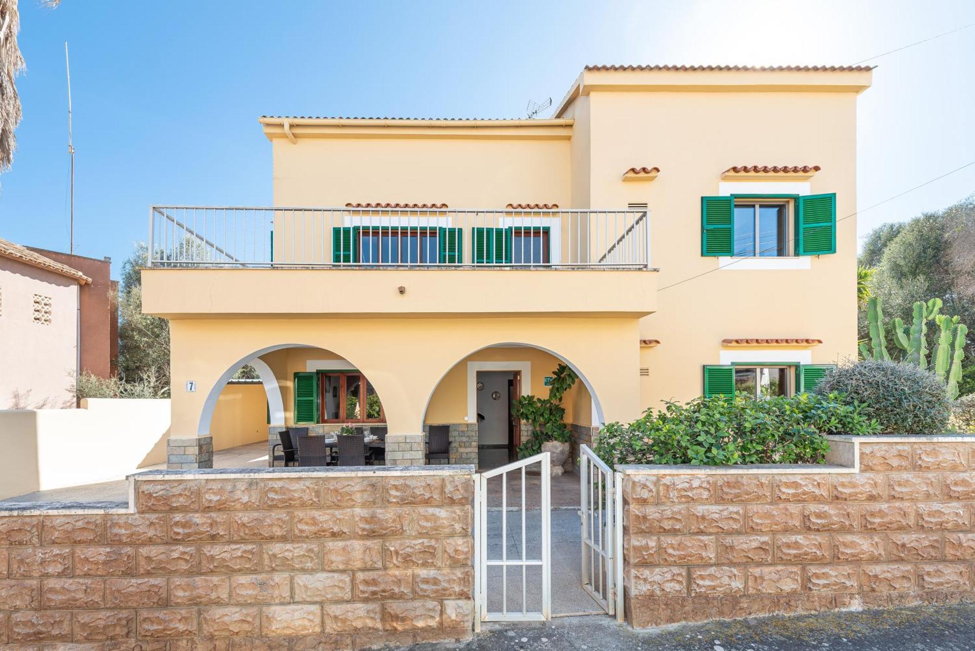 Tradicional Villa Calamar 7 Portocolom  Exteriér fotografie